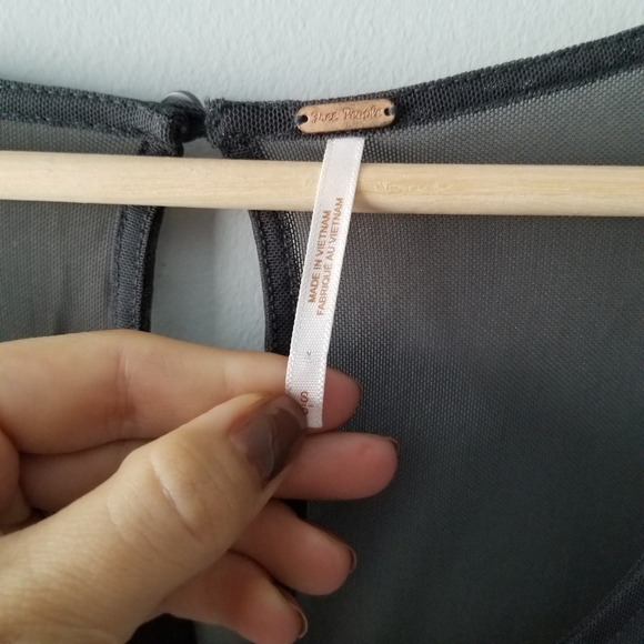 Free People Shimmy Ruffle Bodycon Dress Small - Picture 6 of 10